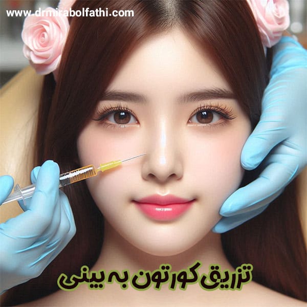 تزریق کورتون به بینی - دکتر صبا میرابوالفتحی