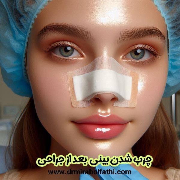 چرب شدن بینی بعد از عمل - دکتر صبا میرابوالفتحی