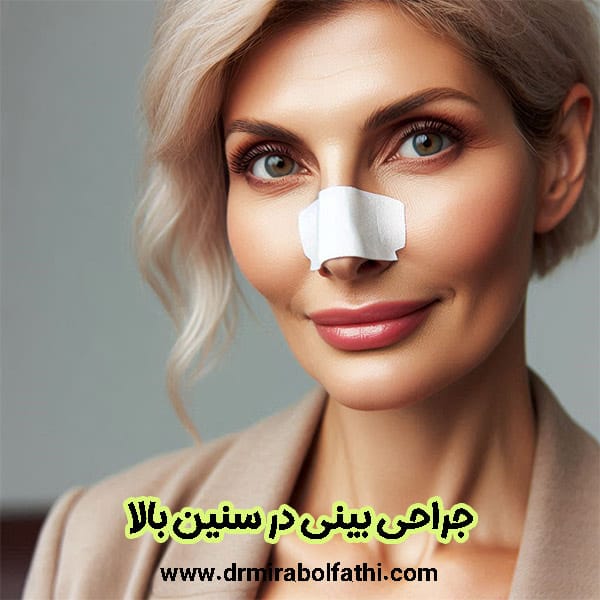 عمل بینی در سنین بالا - دکتر صبا میرابوالفتحی