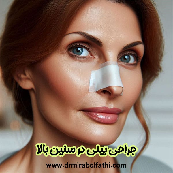 عمل بینی در سنین بالا - دکتر صبا میرابوالفتحی