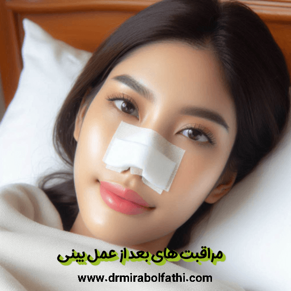 مراقبت‌های بعد از جراحی بینی - دکتر صبا میرابوالفتحی 
